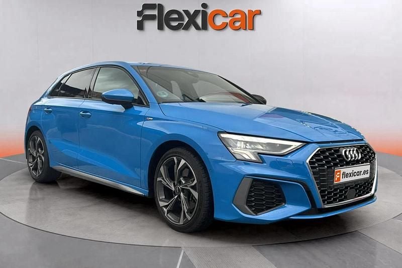 Azul Usado 2021 Audi A3 S-Line Berlina | 23.790 € (Super precio) - Imagen 1/4