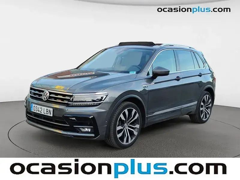 Gris Usado 2019 VW Tiguan Sportline SUV | 28.591 € (Precio justo) - Imagen 1/4