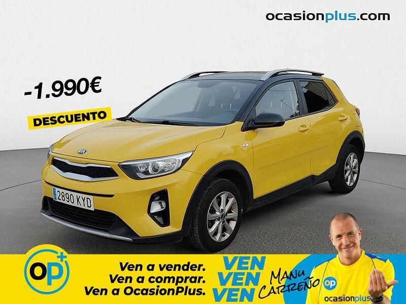 Usado Kia Stonic 84 CV (61 kW) 2019 Amarillo SUV
