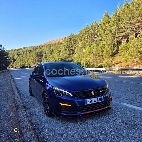 Azul Usado 2019 Peugeot 308 GTi by Peugeot Sport Berlina | 24.500 € - Imagen 1/3