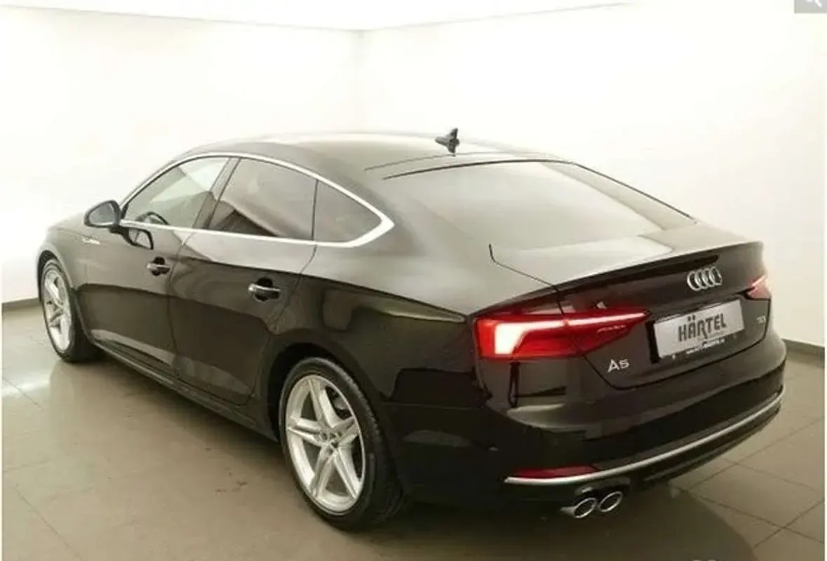 Usado Audi A5 S-Line 190 CV (139 kW) 2017 Negro Coupe