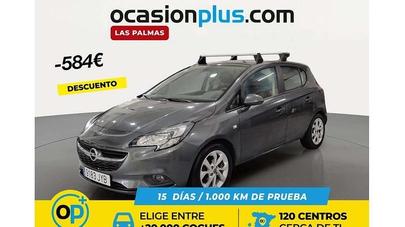 Usado Opel Corsa Selective 90 CV (66 kW) 2017 Gris Utilitario
