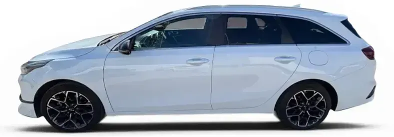 Usado Kia Ceed Style 101 CV (74 kW) 2025 Blanco Utilitario