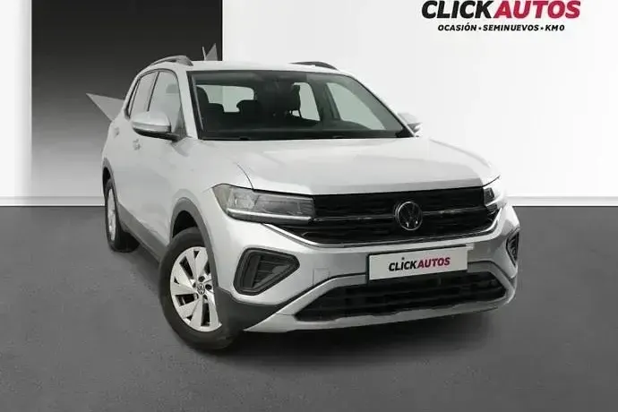 Usado VW T-Cross Life 95 CV (69 kW) 2024 Plateado SUV