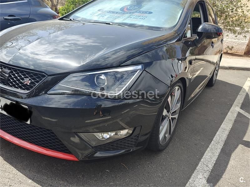 Usado Seat Ibiza Crono 90 CV (66 kW) 2016 Negro Berlina