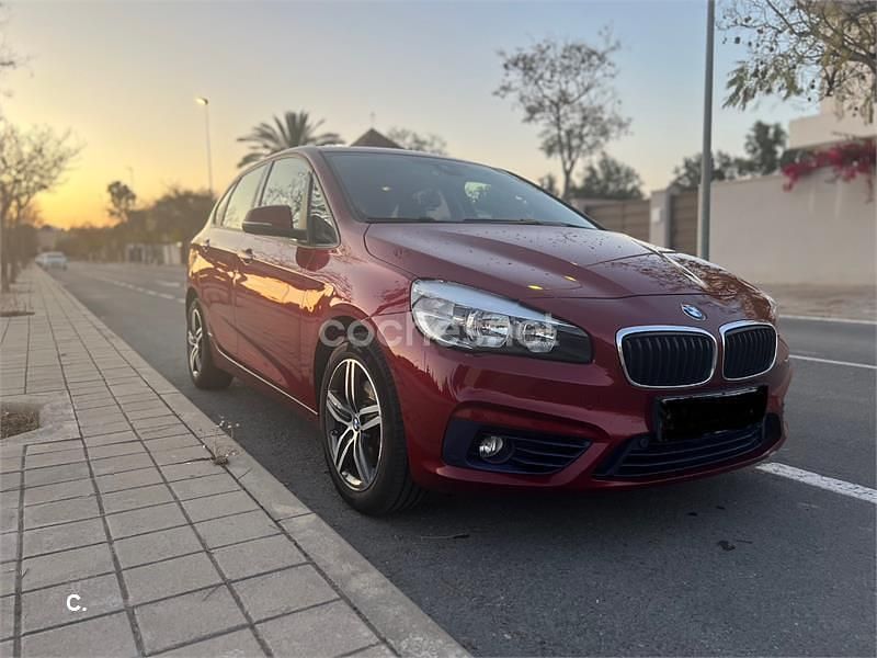 Rojo Usado 2015 BMW 218 Familiar | 11.950 € (Buen precio) - Imagen 1/4