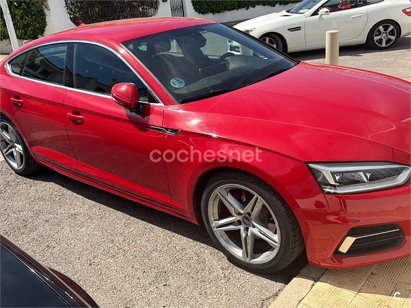 Usado Audi A5 Sportback 150 CV (110 kW) 2019 Rojo Utilitario