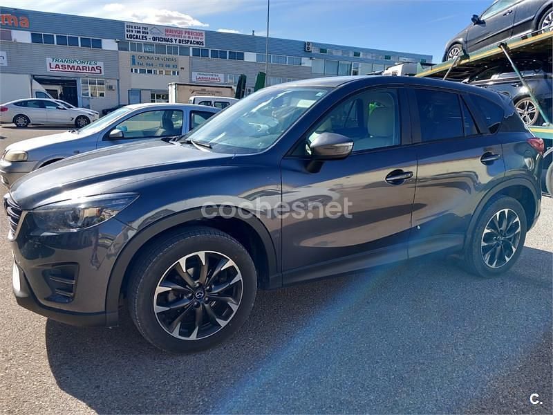 Gris / plata Usado 2015 Mazda CX-5 Luxury SUV | 12.800 € (Precio justo) - Imagen 1/4