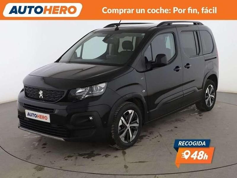 Negro Usado 2022 Peugeot Rifter GT Monovolumen | 22.856 € (Precio justo) - Imagen 1/3