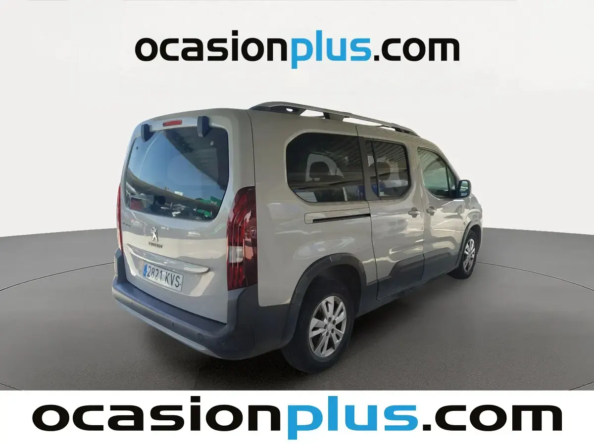 Usado Peugeot Rifter Allure 131 CV (96 kW) 2019 Gris Monovolumen