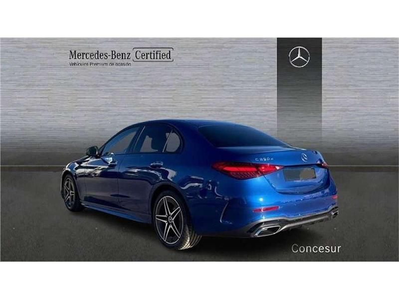 Usado Mercedes C220 200 CV (147 kW) 2023 Azul Berlina