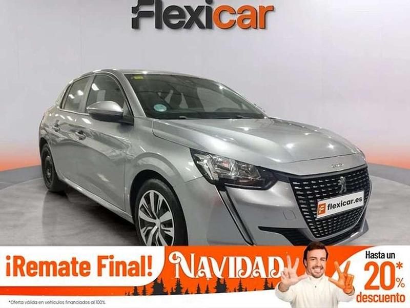 Gris Usado 2020 Peugeot 208 Active Utilitario | 8290 € (Buen precio) - Imagen 1/4