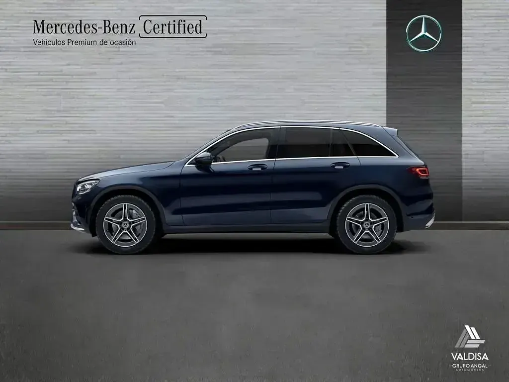 Usado Mercedes GLC300 245 CV (180 kW) 2022 Azul SUV