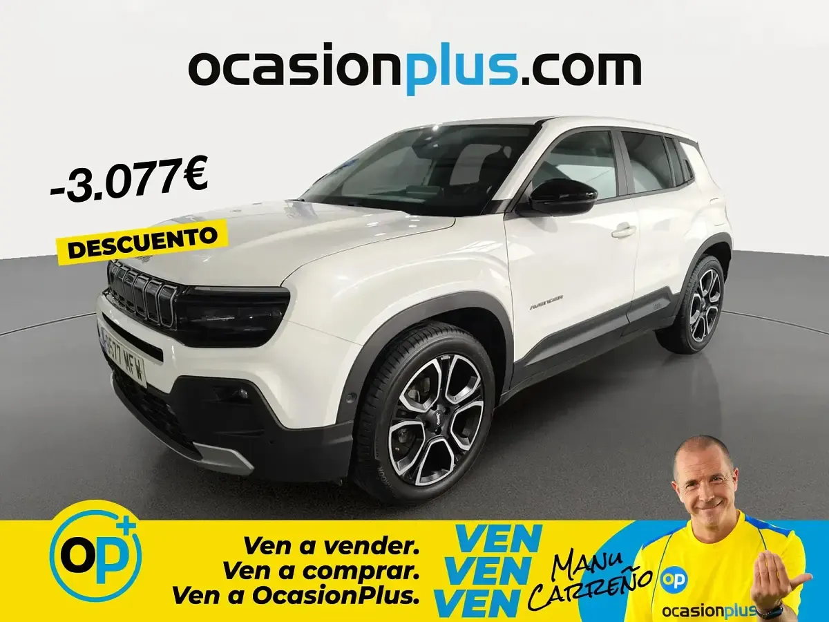 Begagnad Jeep Avenger Summit 100 HK (73 kW) 2023 Vit SUV