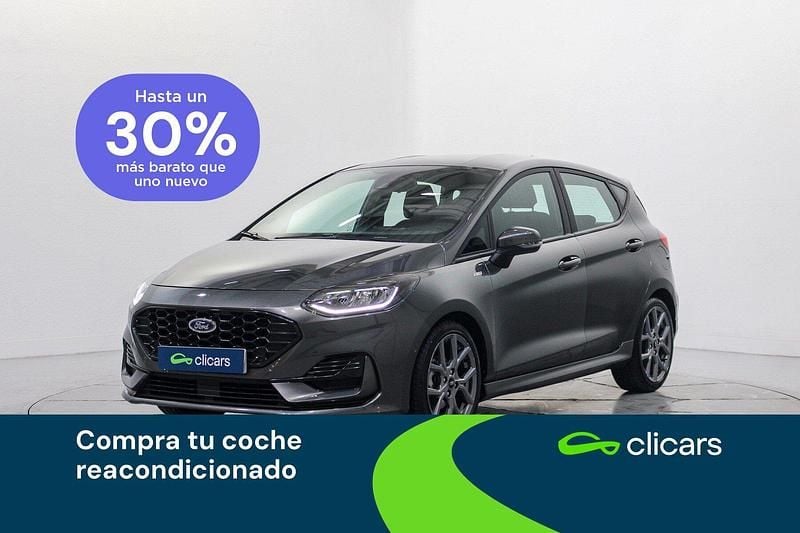 Gris / plata Usado 2023 Ford Fiesta ST-Line Berlina | 12.990 € (Buen precio) - Imagen 1/4