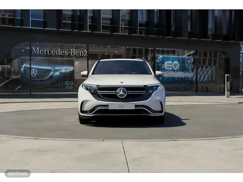 Usado Mercedes EQC400 300 kW (408 CV) 2020 Blanco SUV