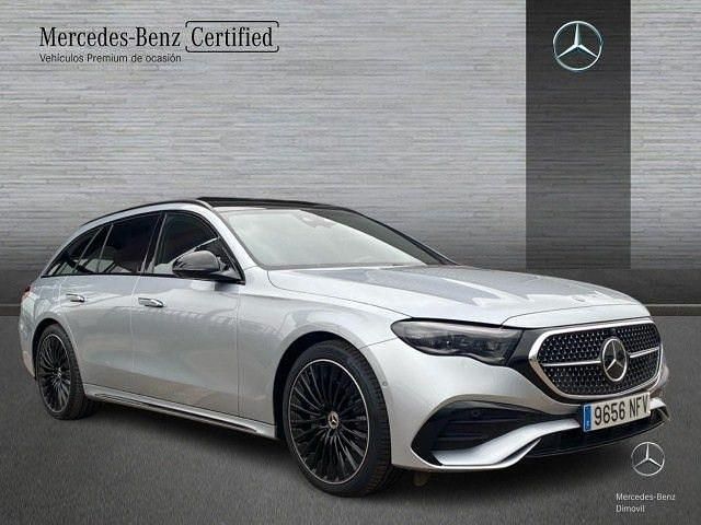Usado Mercedes E450 367 CV (269 kW) 2025 Plata hightech Familiar