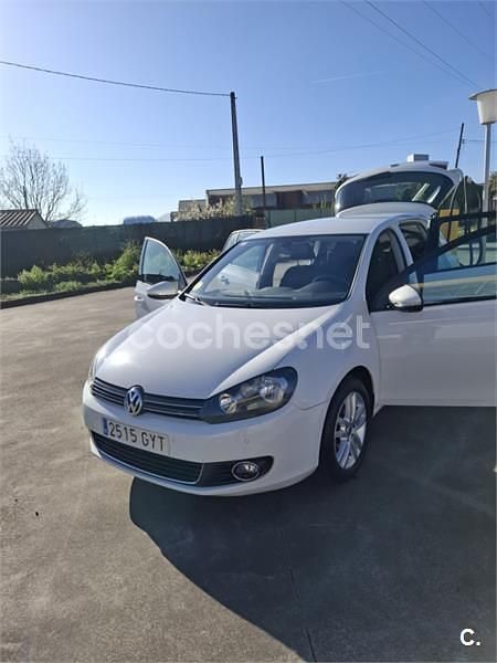 Usado VW Golf VI Highline 105 CV (77 kW) 2010 Blanco Utilitario
