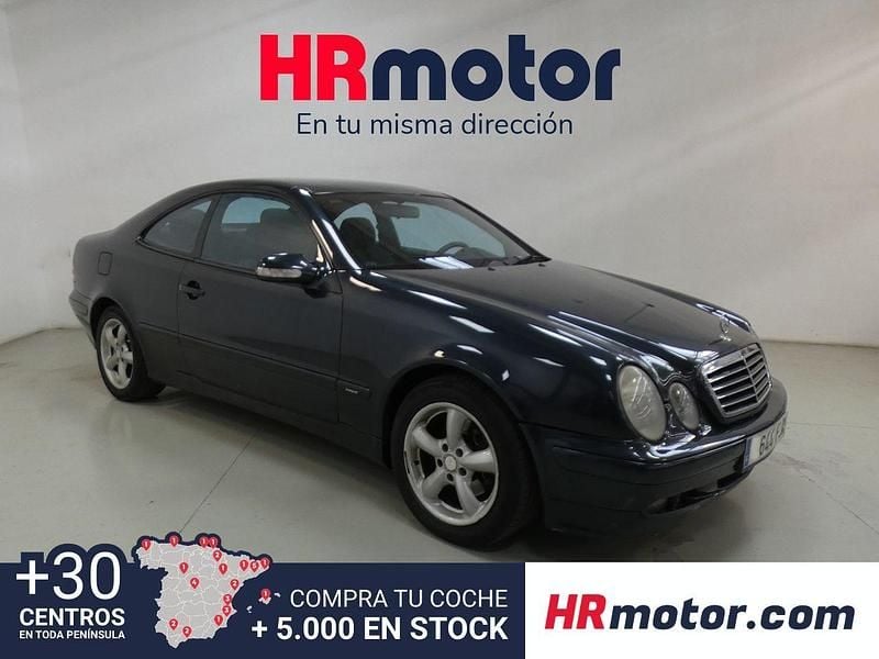 Azul Usado 2000 Mercedes CLK200 Avantgarde Coupe | 3850 € (Un poco caro) - Imagen 1/4