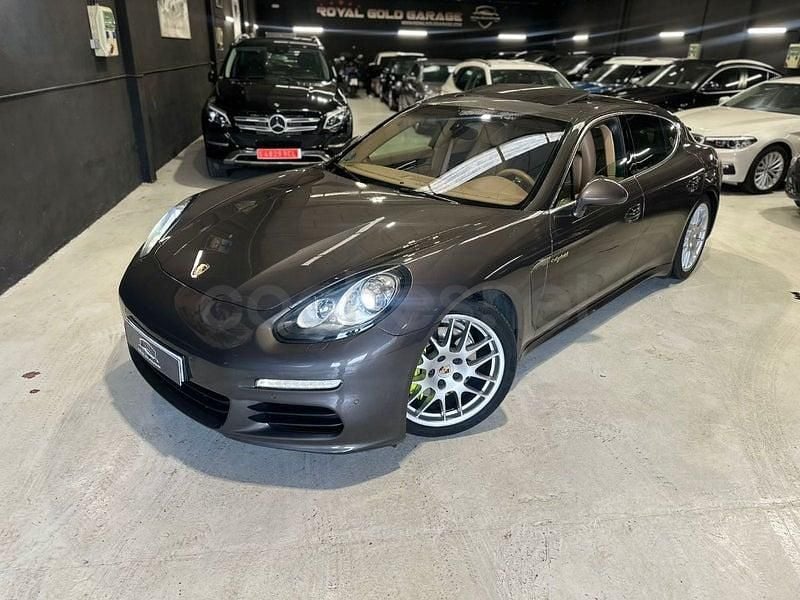 Usado Porsche Panamera S E-Hybrid 416 CV (305 kW) 2014 Gris / plata Berlina