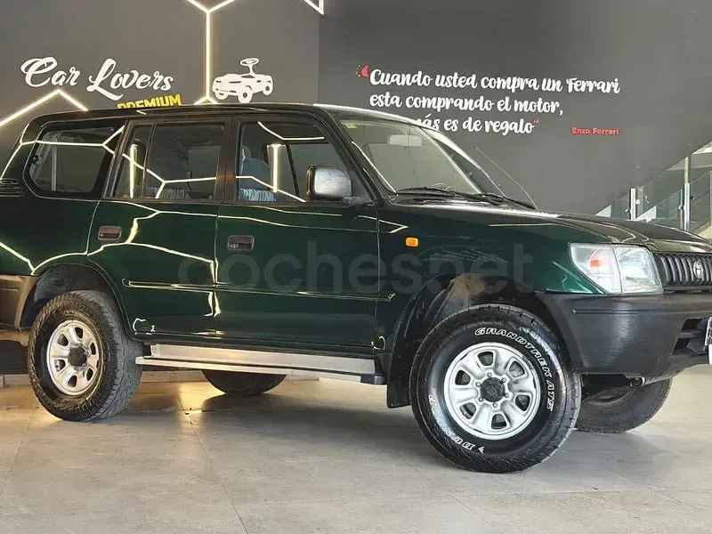 Usado Toyota Land Cruiser 163 CV (119 kW) 2000 Verde SUV
