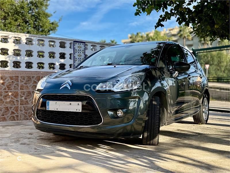 Verde Usado 2010 Citroën C3 Exclusive Berlina | 5200 € (Precio justo) - Imagen 1/4