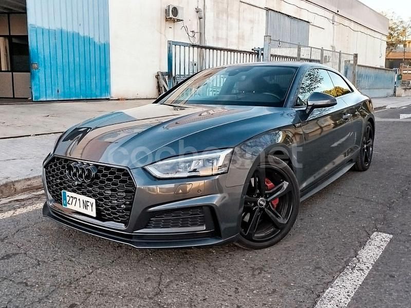Gris Usado 2017 Audi A5 S-Line Coupe | 23.995 € (Super precio) - Imagen 1/4