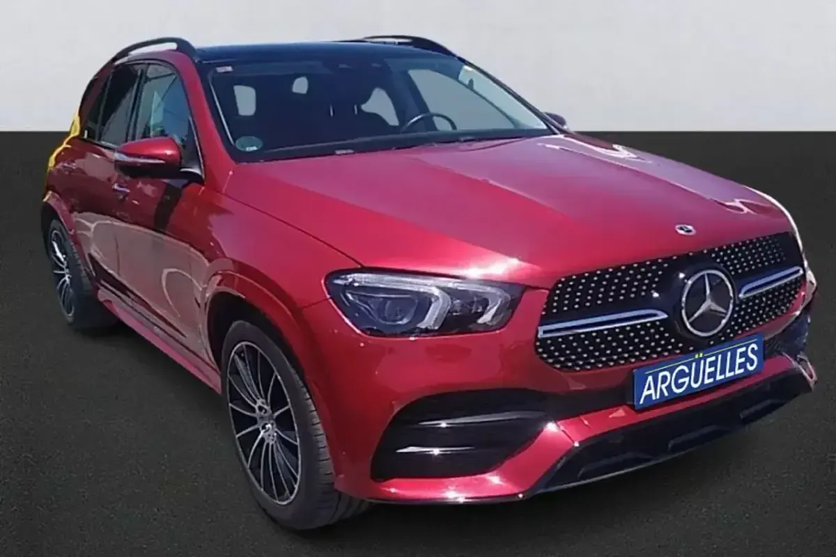Usado Mercedes GLE450 AMG AMG line 367 CV (269 kW) 2022 Rojo SUV