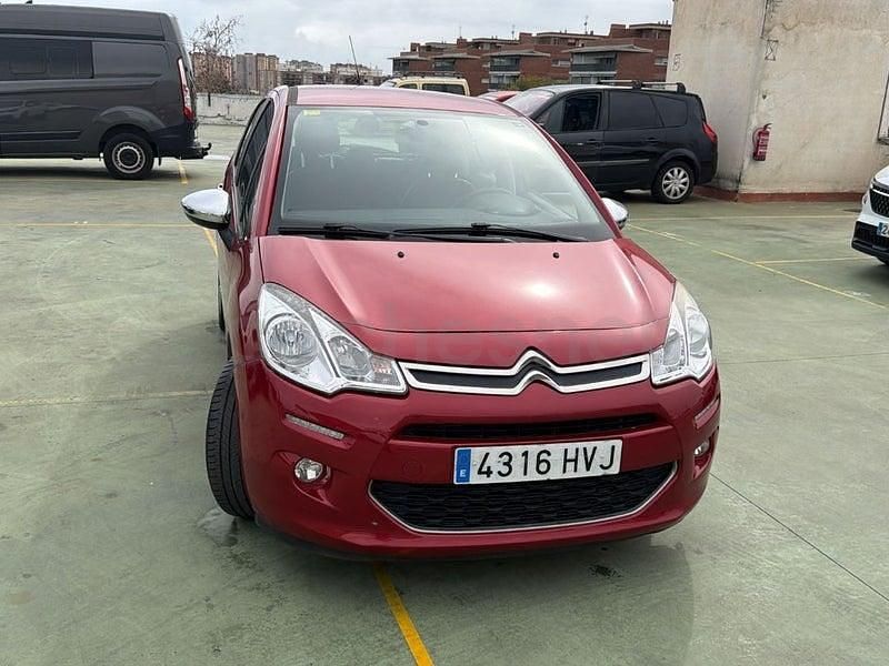 Usado Citroën C3 PureTech 82 CV (60 kW) 2014 Granate Berlina