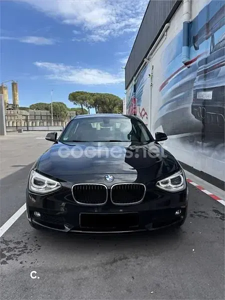 Usado BMW 116 Efficient Dynamics 136 CV (100 kW) 2014 Negro Utilitario