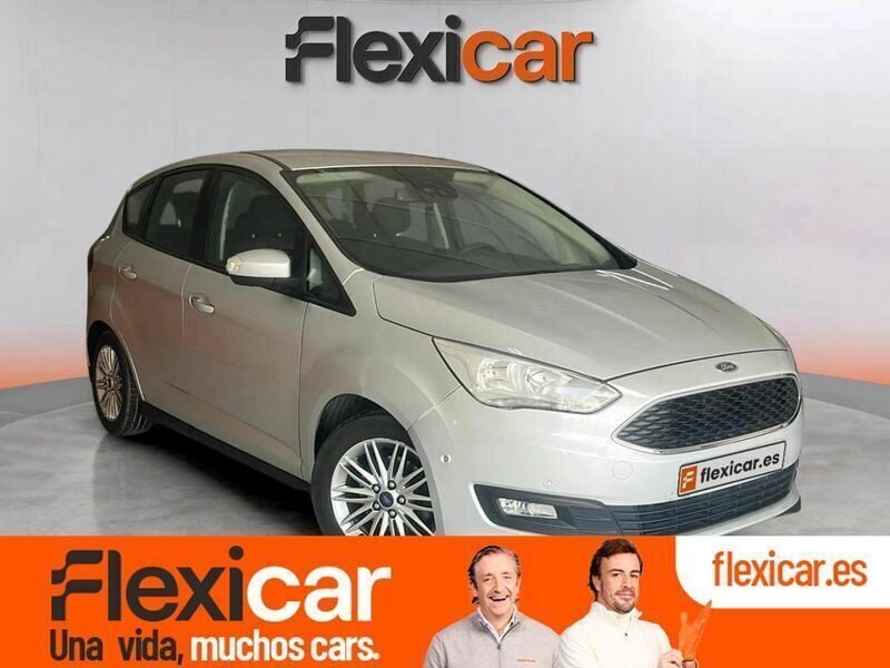 Gris Usado 2018 Ford C-MAX Trend+ Monovolumen | 12.190 € (Precio justo) - Imagen 1/4