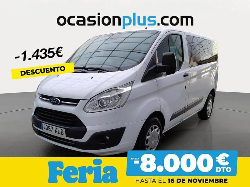 Blanco Usado 2018 Ford Transit Custom Trend Familiar | 15.790 € (Buen precio) - Imagen 1/4