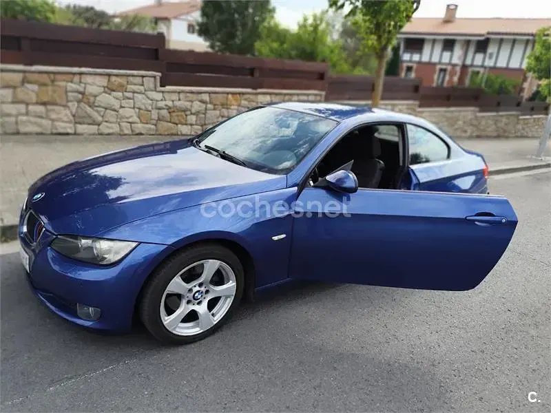 Usado BMW 320 177 CV (130 kW) 2008 Azul Coupe