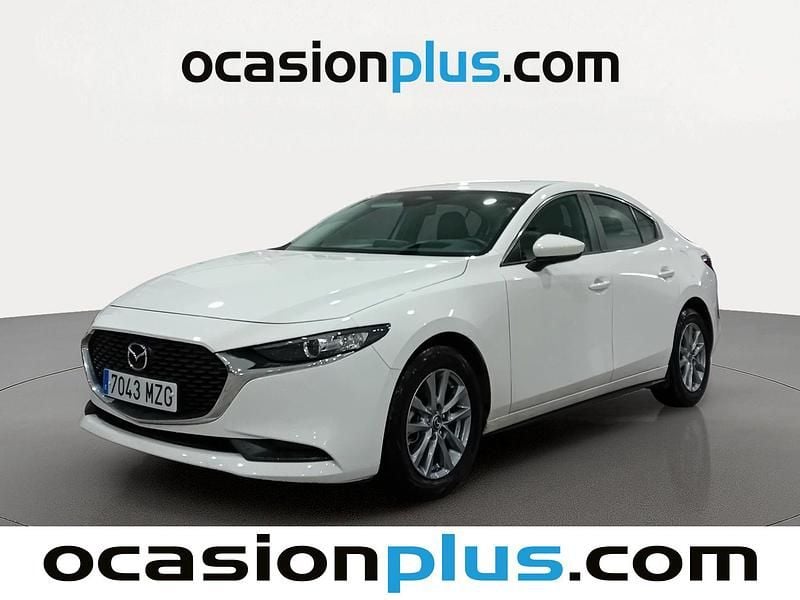 Blanco Usado 2025 Mazda 3 Prime-Line Berlina | 21.273 € (Buen precio) - Imagen 1/4