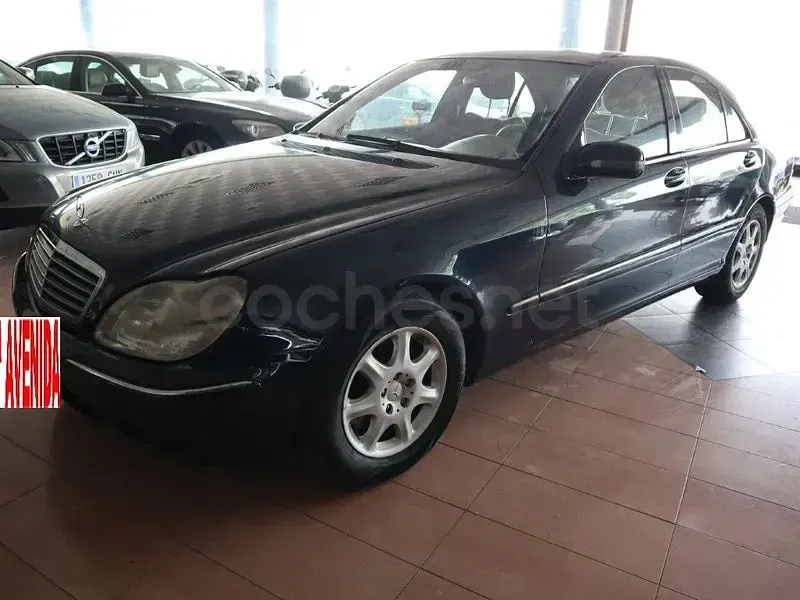 Usado Mercedes S400 250 CV (183 kW) 2001 Azul Berlina