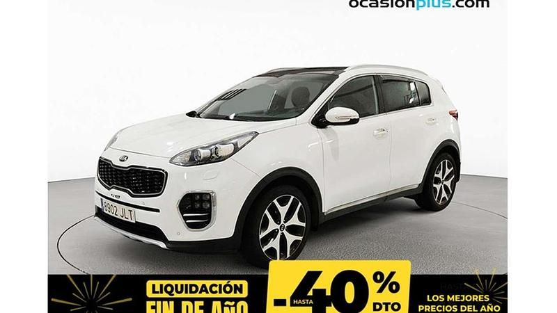 Blanco Usado 2016 Kia Sportage GT-Line SUV | 14.121 € (Buen precio) - Imagen 1/4