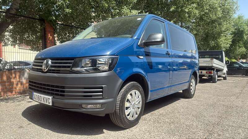 Azul Usado 2019 VW Caravelle Comfortline Monovolumen | 30.990 € (Un poco caro) - Imagen 1/4