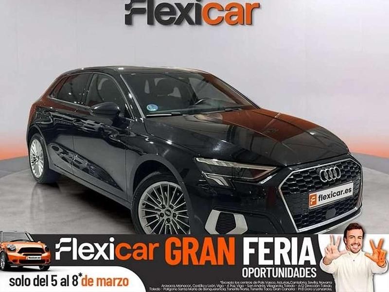 Usado Audi A3 S-Line 110 CV (80 kW) 2022 Negro Berlina
