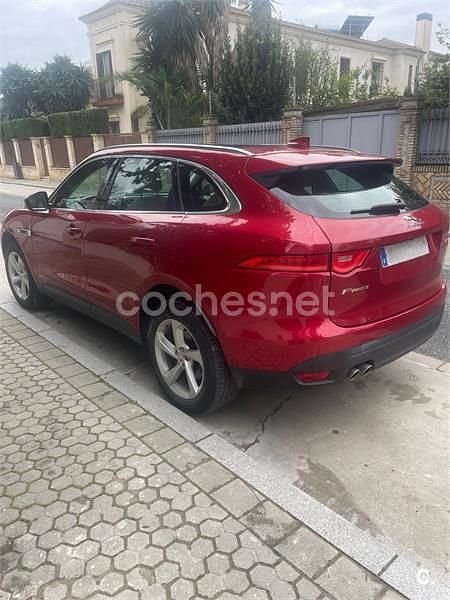 Usado Jaguar F-Pace Prestige 180 CV (132 kW) 2018 Rojo SUV