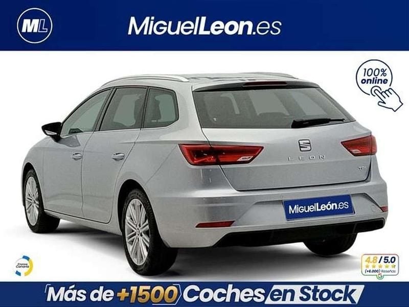 Usado Seat Leon ST XCELLENCE 131 CV (96 kW) 2020 Gris Familiar