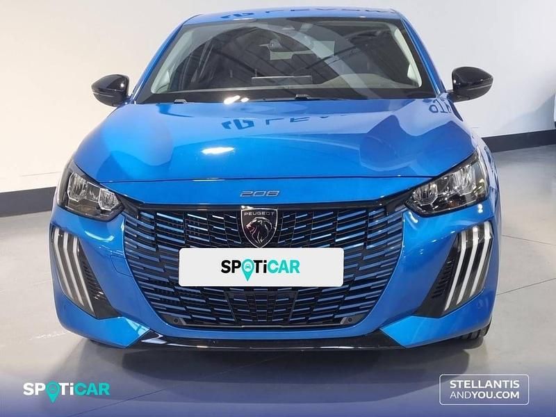 Usado Peugeot 208 Allure 102 CV (75 kW) 2025 Azul Utilitario