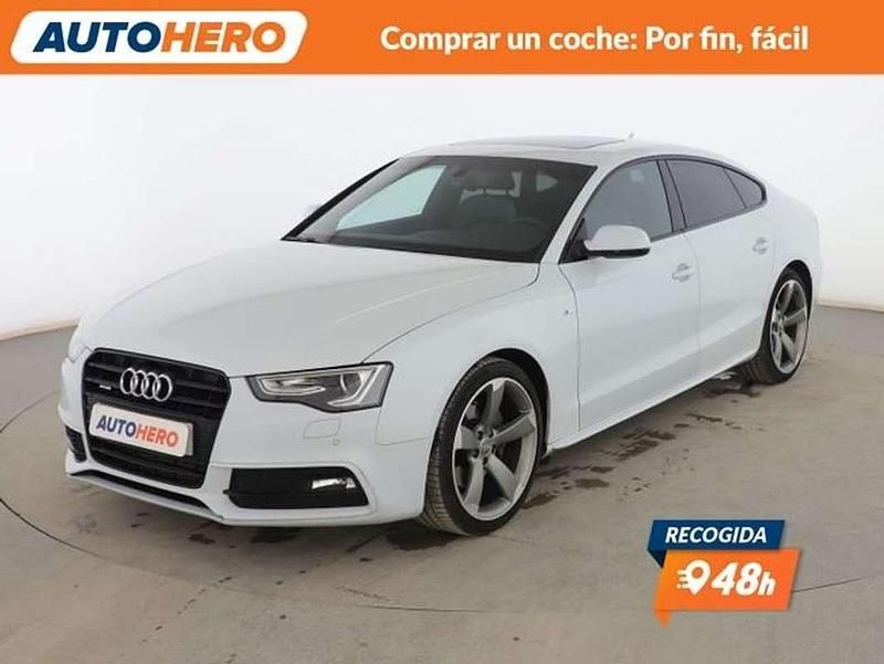 Usado Audi A5 245 CV (180 kW) 2014 Blanco Coupe