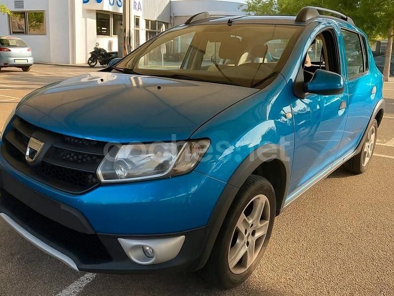 Azul Usado 2015 Dacia Sandero Stepway Utilitario | 6999 € (Buen precio) - Imagen 1/4