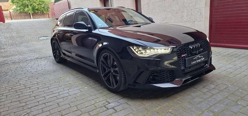 Usado Audi RS6 Exclusive 560 CV (411 kW) 2014 Negro Familiar