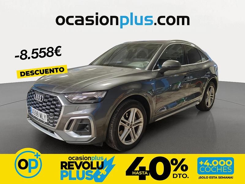 Usado Audi Q5 S-Line 163 CV (119 kW) 2023 Gris SUV