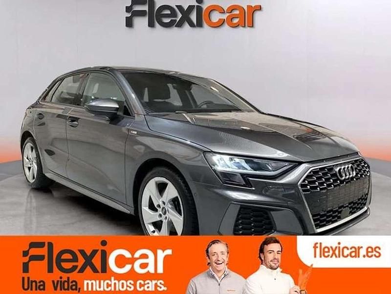 Gris Usado 2021 Audi A3 Sportback Utilitario | 20.290 € (Super precio) - Imagen 1/4
