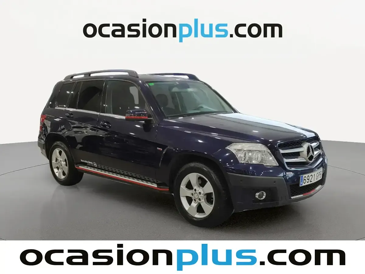 Usado Mercedes GLK350 272 CV (200 kW) 2009 Azul SUV