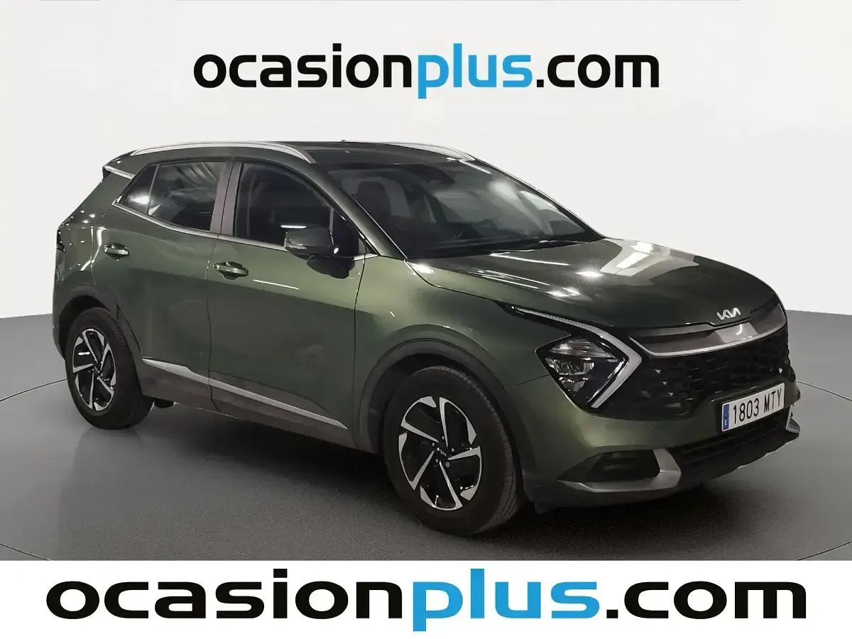 Usado Kia Sportage 136 CV (100 kW) 2024 Verde SUV