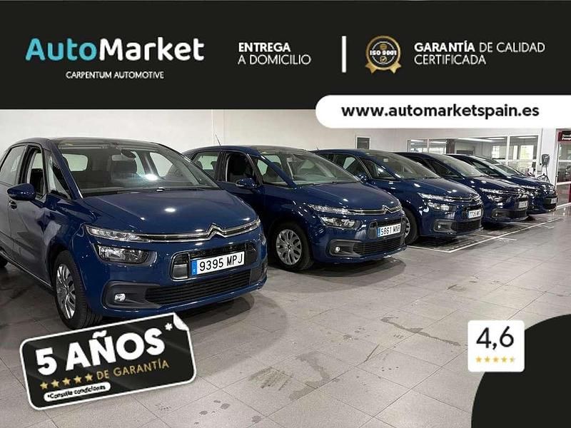 Azul Usado 2018 Citroën Grand C4 Picasso Feel Monovolumen | 9900 € (Precio justo) - Imagen 1/4