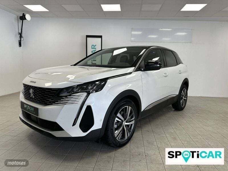 Blanco nacarado/negro Usado 2023 Peugeot 3008 Allure SUV | 25.900 € (Precio justo) - Imagen 1/4